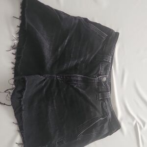 American Eagle Outfitters Black Jean Shorts